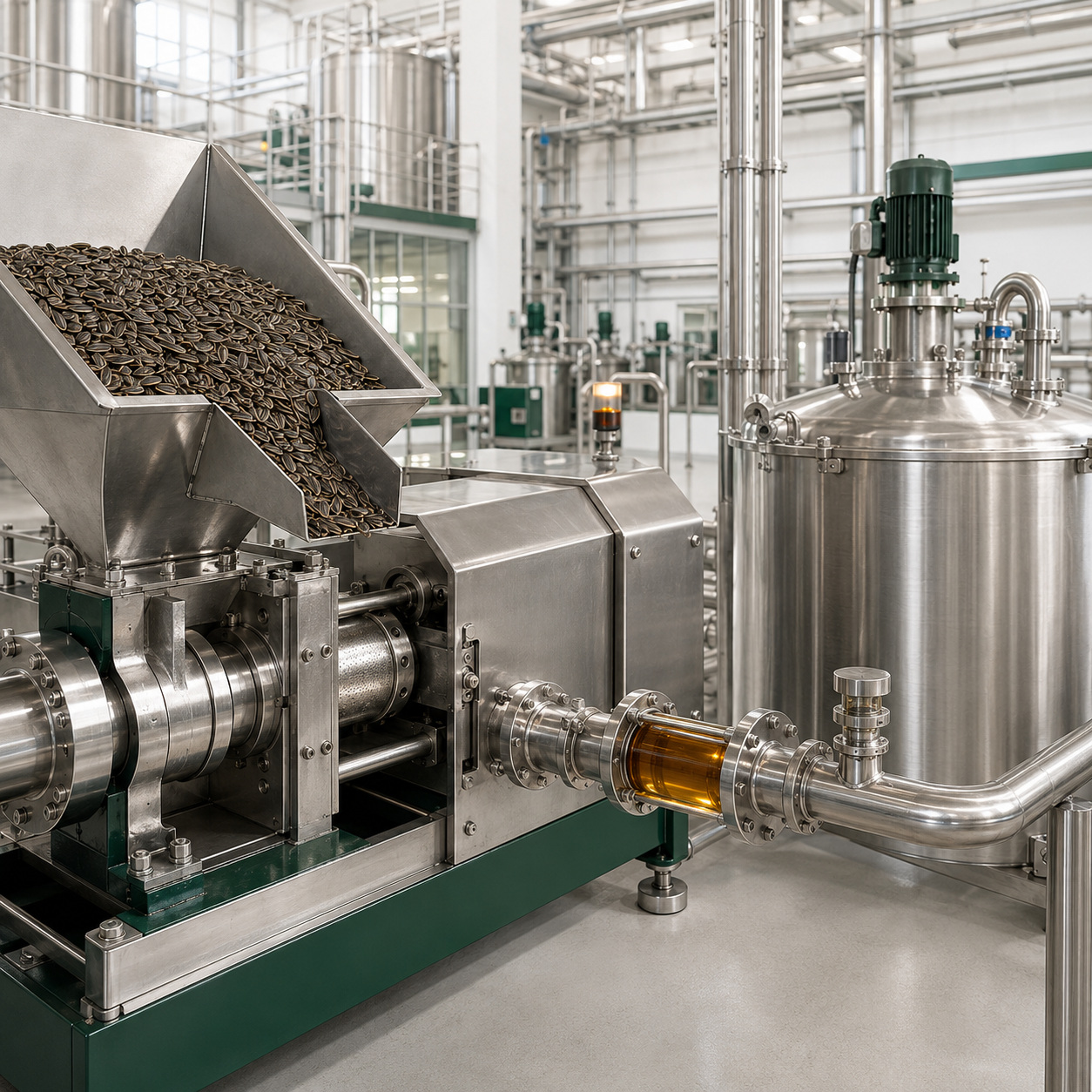 Crude sunflower oil for refiners and processors 1