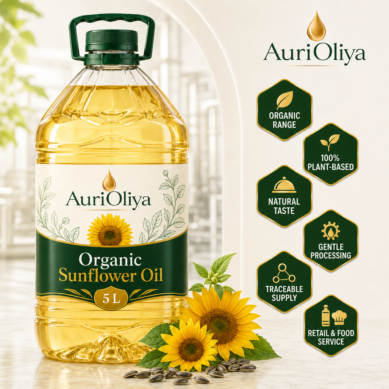 Organic Sunflower Oil